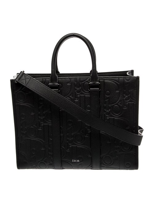 Christian Dior Leather Messenger Bag