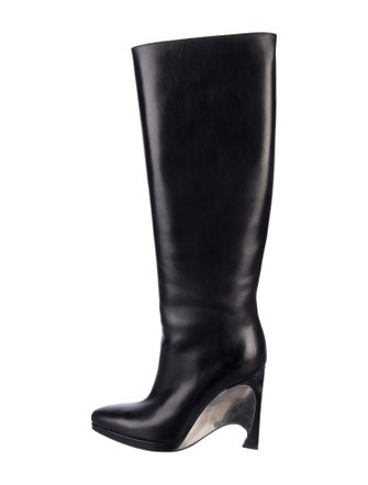 Christian Dior Leather Boots