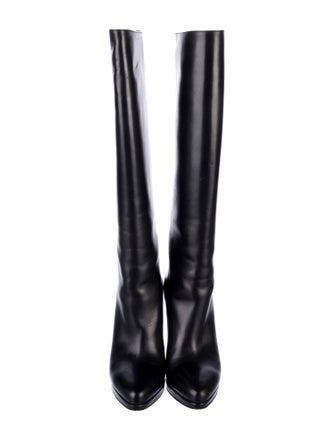 Christian Dior Leather Boots
