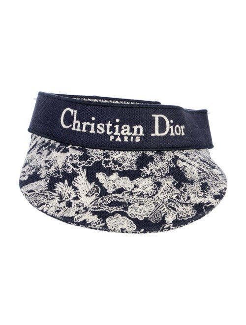 Christian Dior Canvas Visor Hat