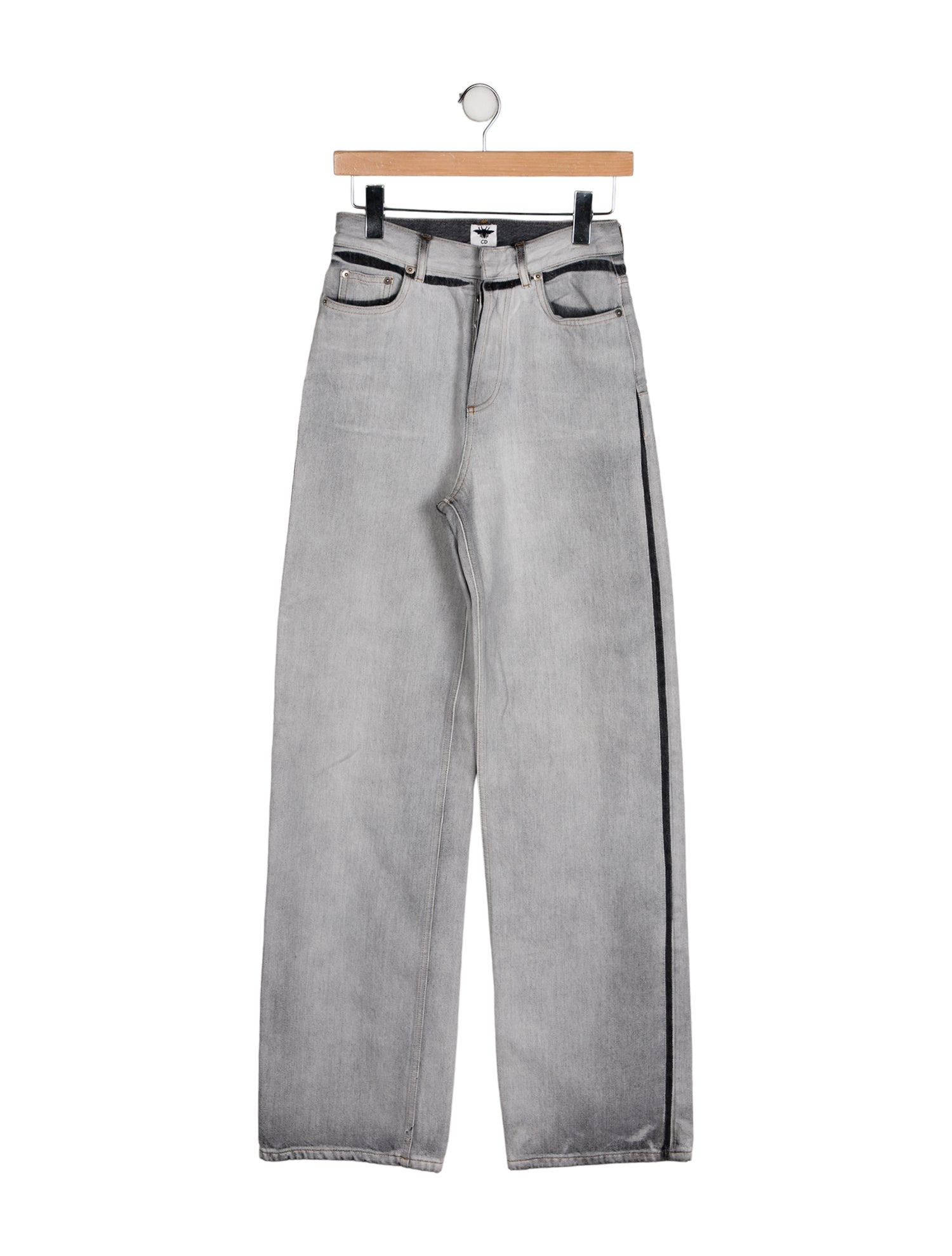 Christian Dior High-Rise Wide Leg Jeans