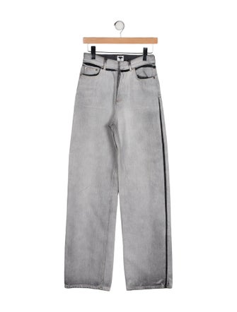 Christian Dior High-Rise Wide Leg Jeans