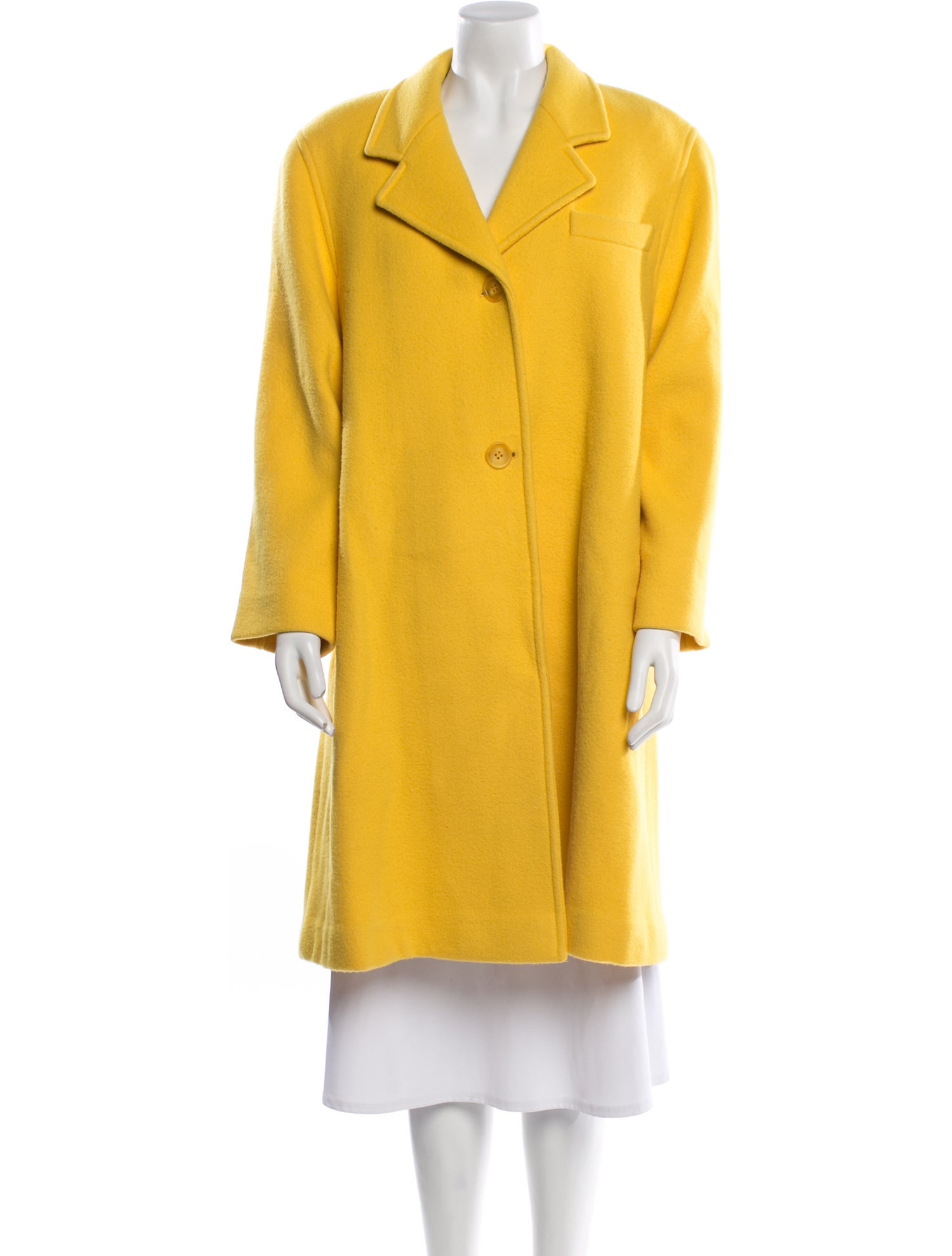 Christian Dior Vintage 1970's Faux Fur Coat