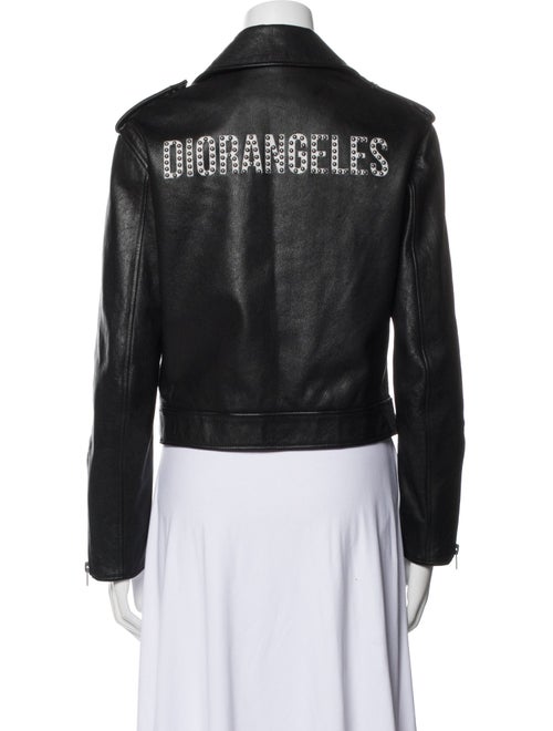 Christian Dior Leather Biker Jacket