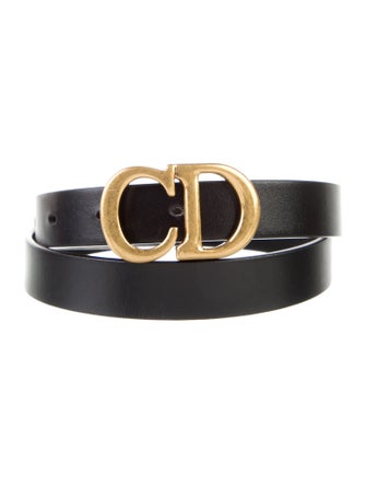 Christian Dior Skinny Leather Belt Kit