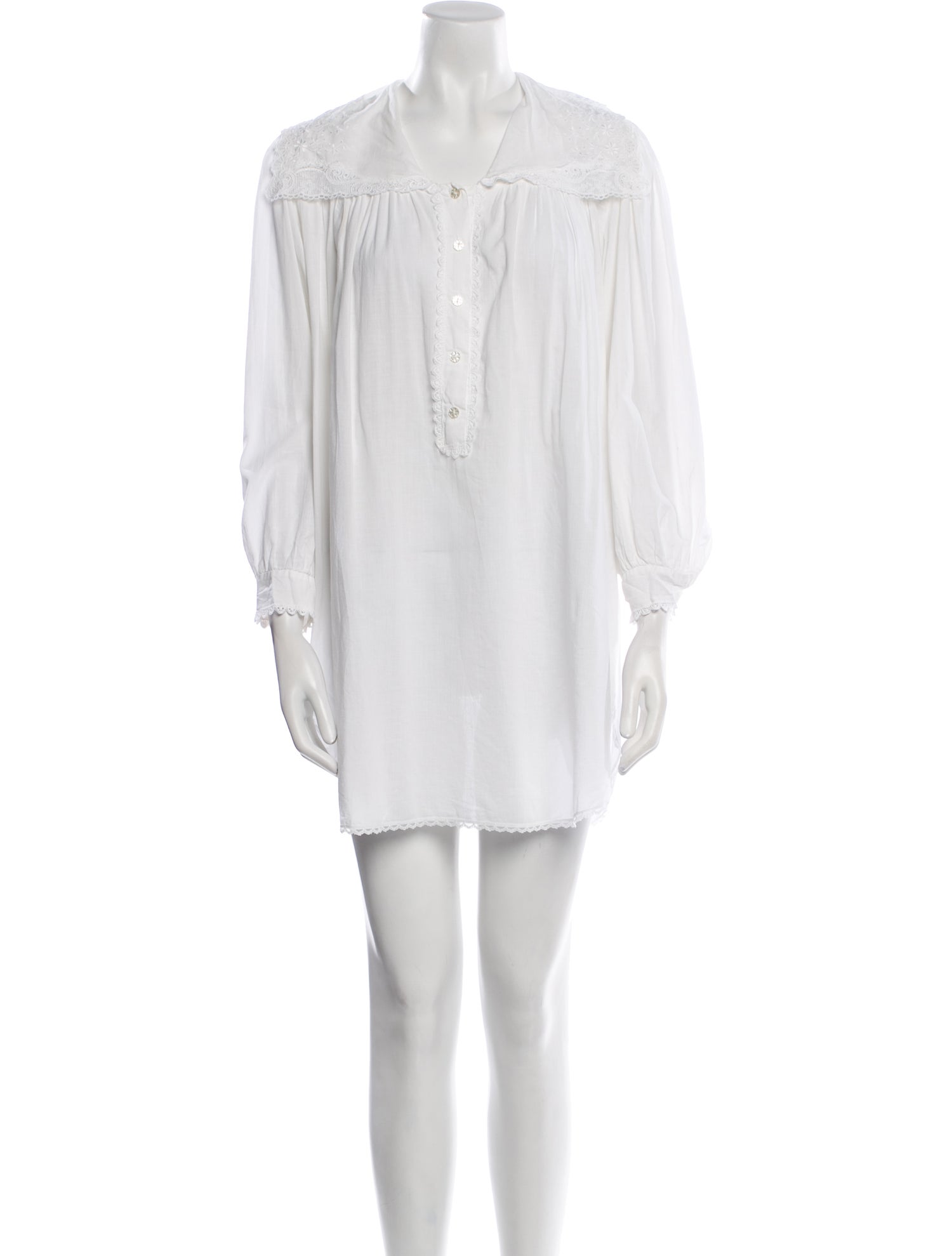 Christian Dior Vintage Bow Accents Nightgown