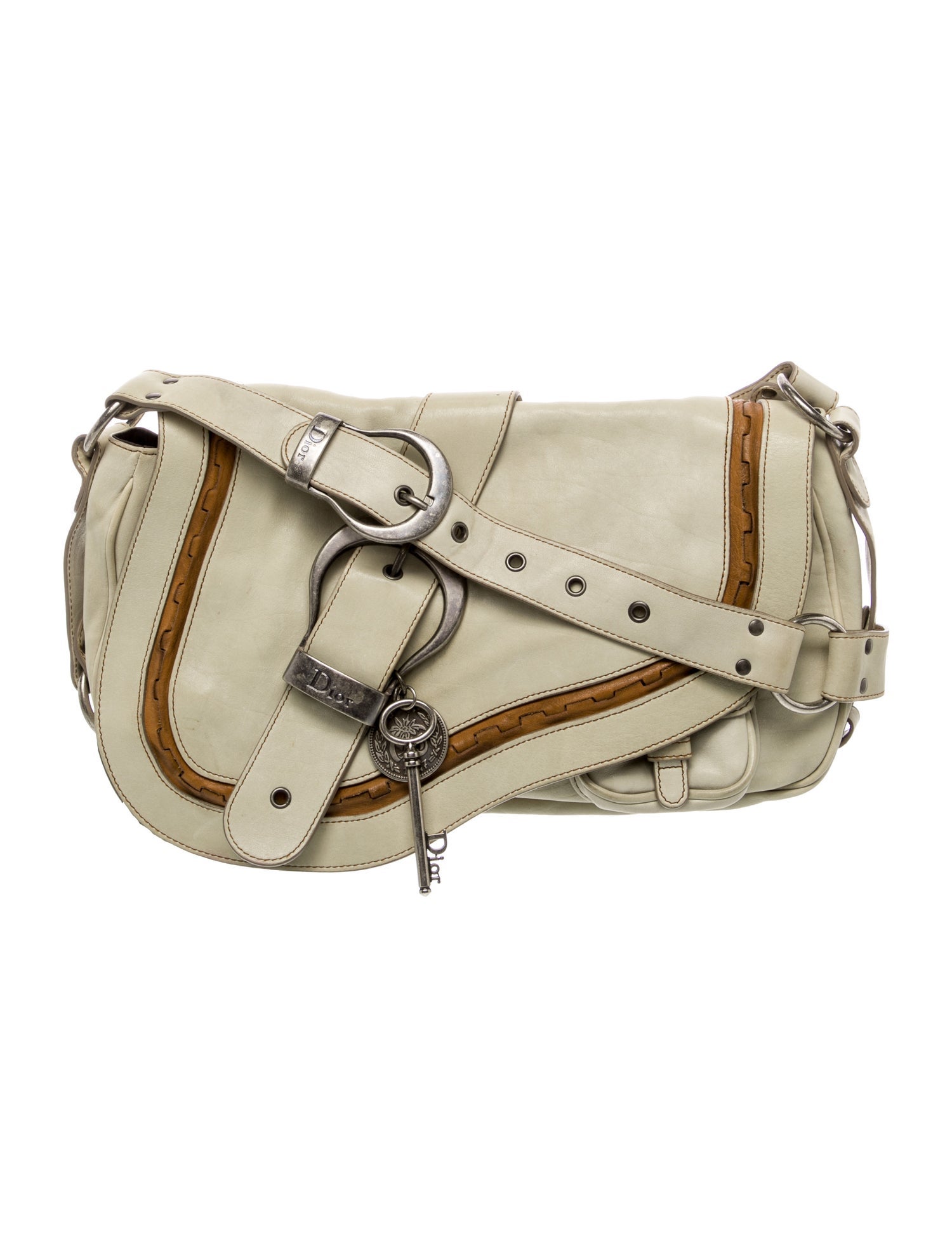 Christian Dior Leather Gaucho Saddle