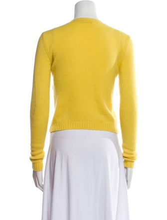 Christian Dior Cashmere Graphic Print Sweater