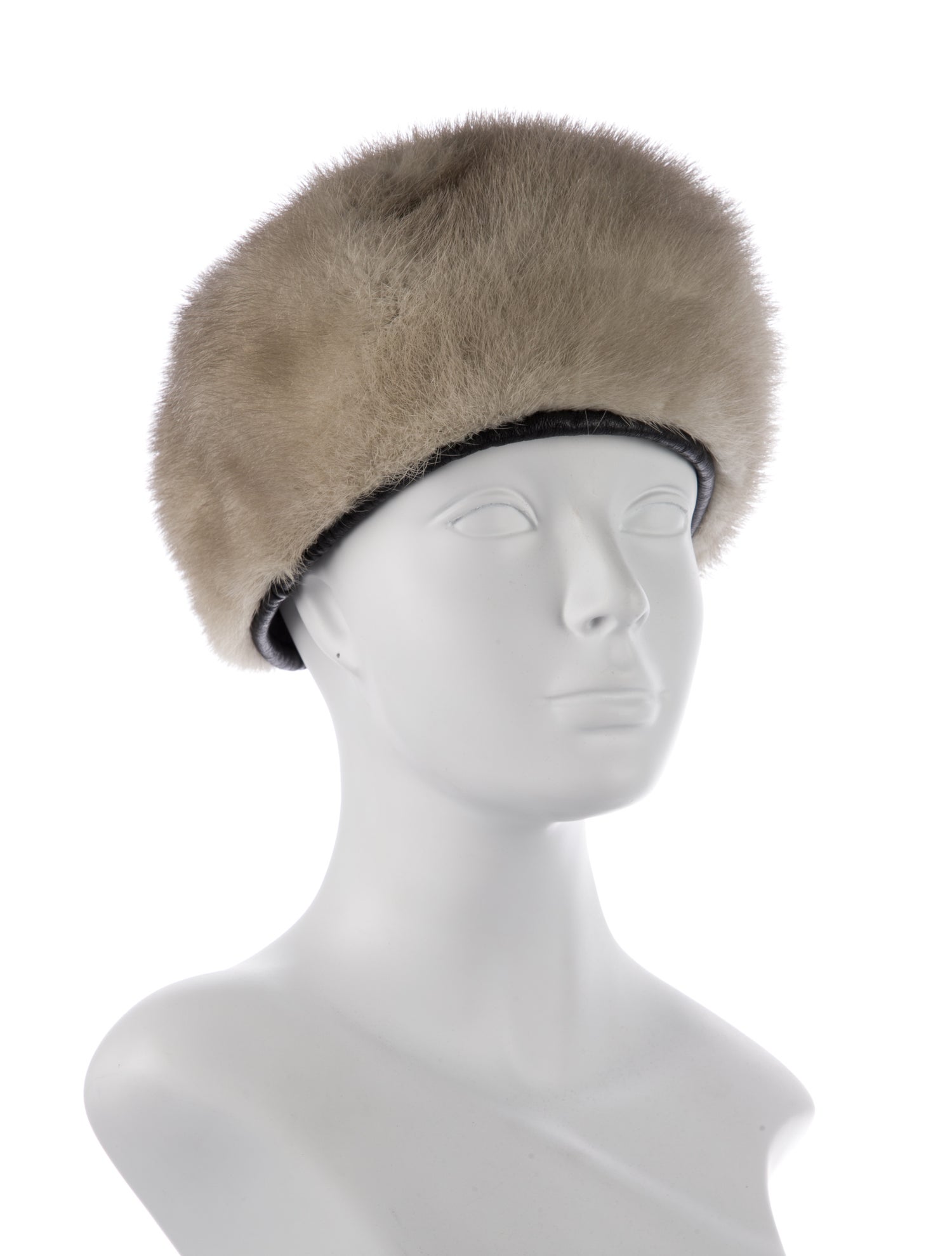 Christian Dior New York Chapeaux Vintage Mink Fur Beret