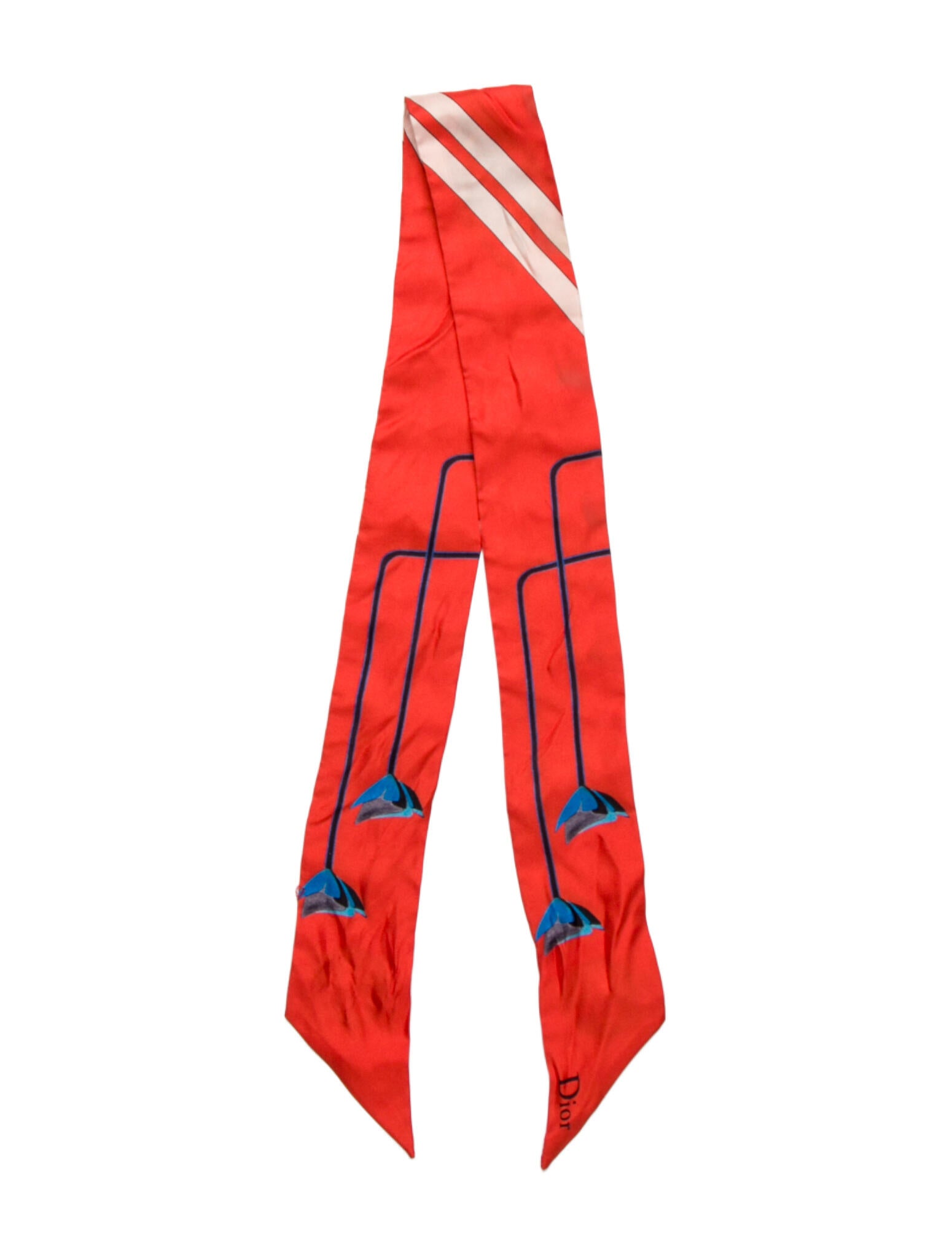 Christian Dior Silk Printed Scarf