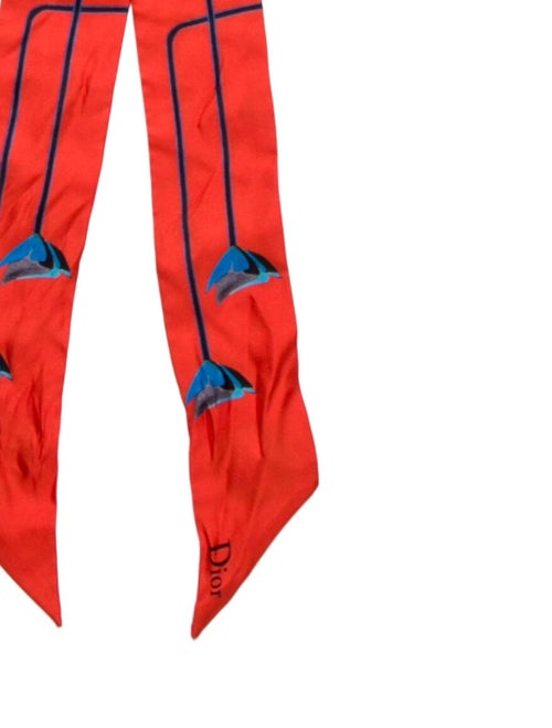 Christian Dior Silk Printed Scarf