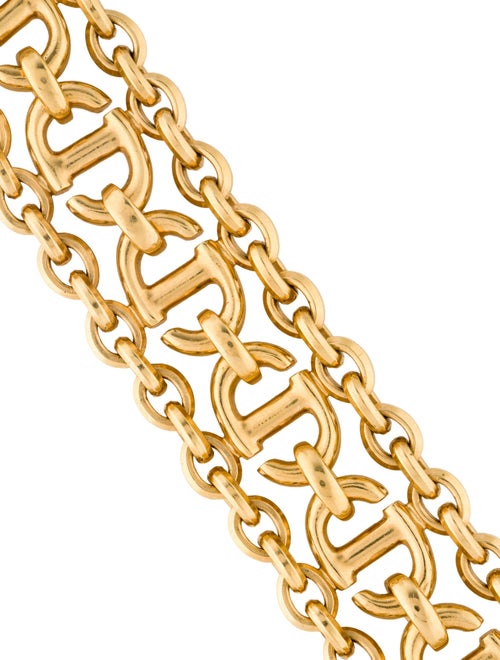 Christian Dior CD Navy Link Bracelet