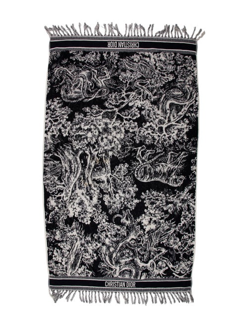 Christian Dior Toile de Jouy Beach Towel