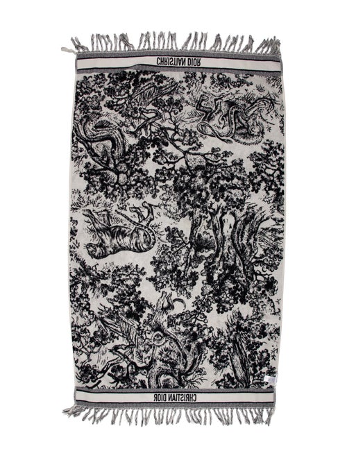 Christian Dior Toile de Jouy Beach Towel