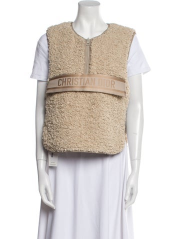 Christian Dior Jackets 2021 Faux Fur Vest M