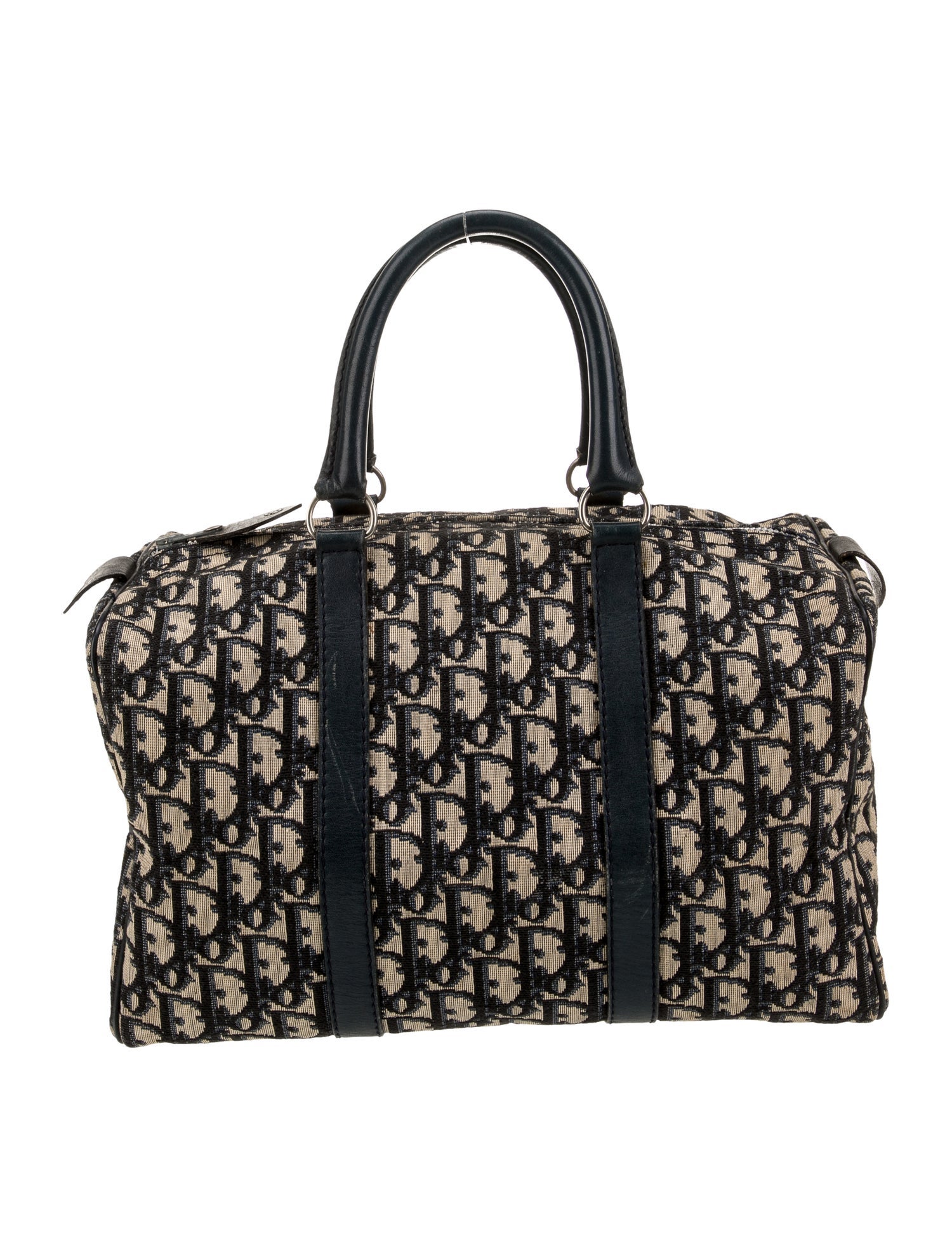 Christian Dior Canvas Top Handle Bag Vintage