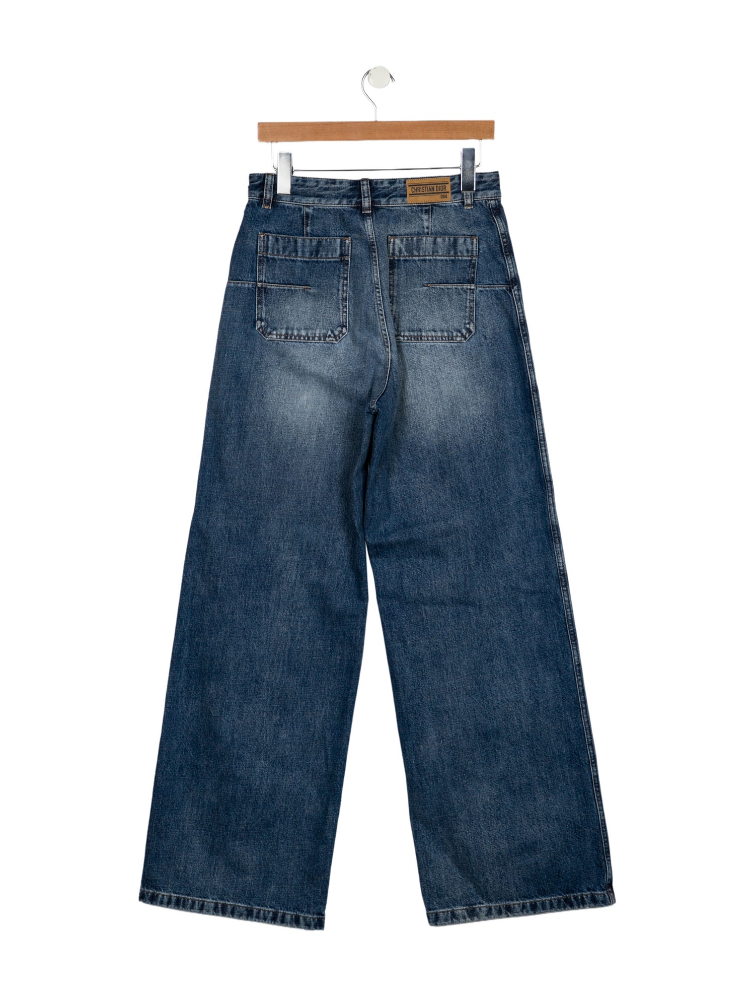 Christian Dior High-Rise Wide Leg Jeans