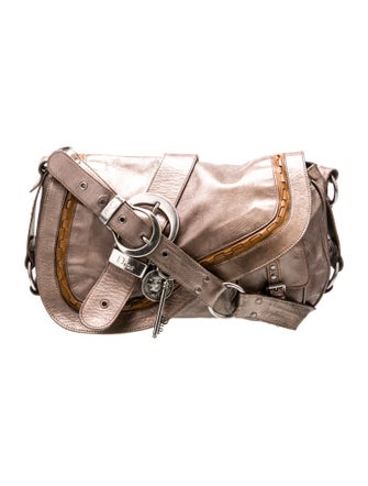 Christian Dior Leather Gaucho Saddle Vintage