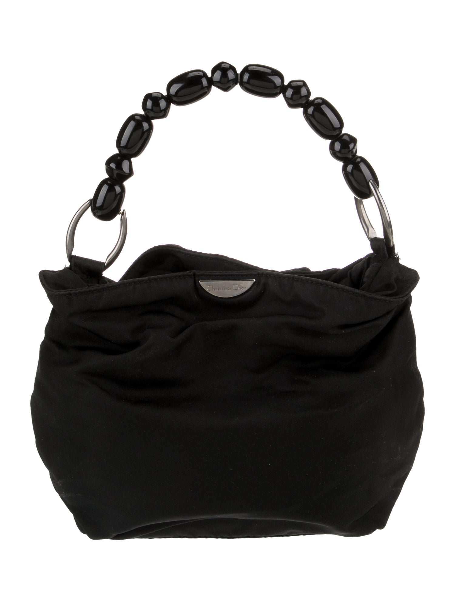 Christian Dior Nylon Top Handle Bag