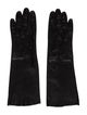 Christian Dior Solid Leather Gloves