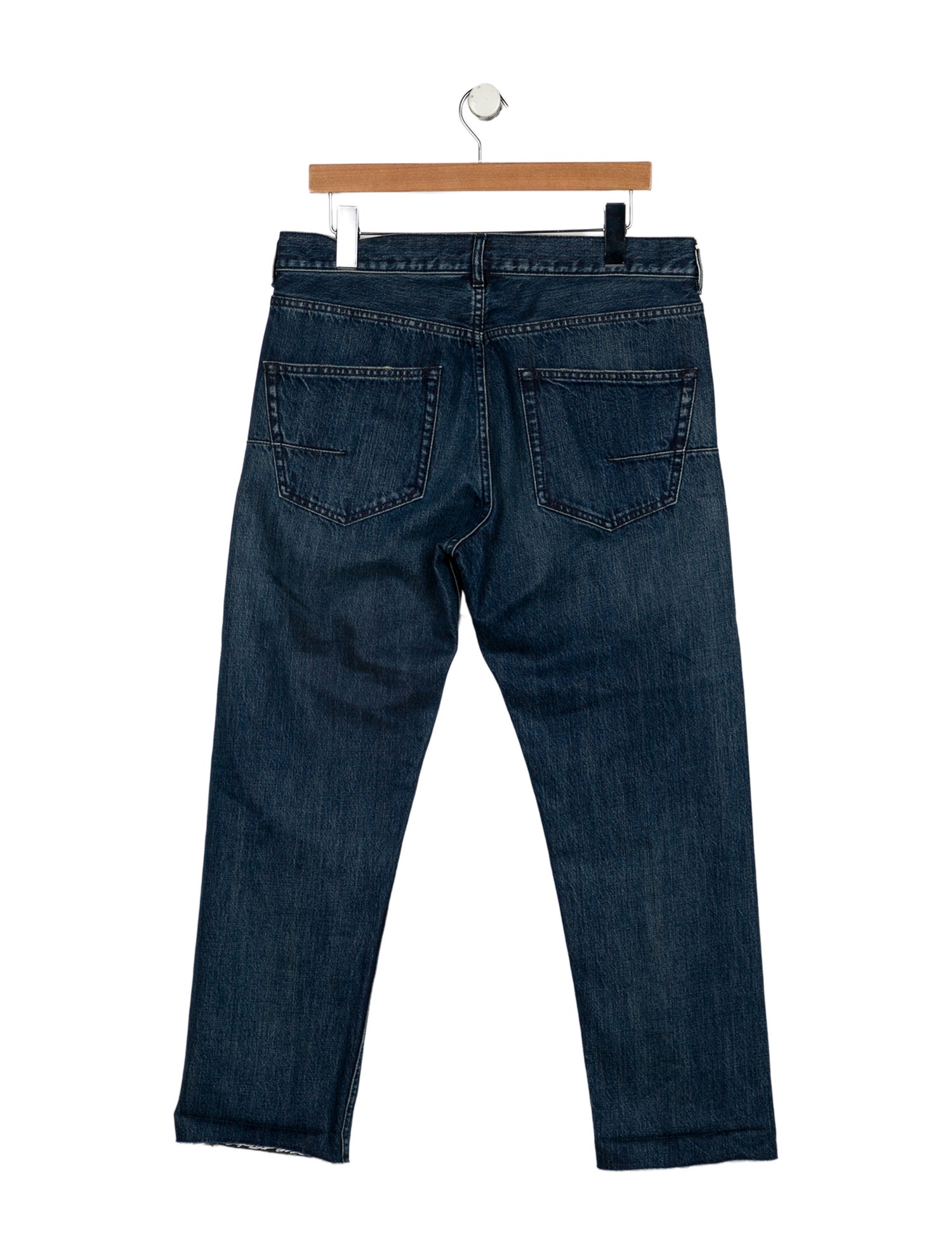 Christian Dior High-Rise Straight Leg Jeans