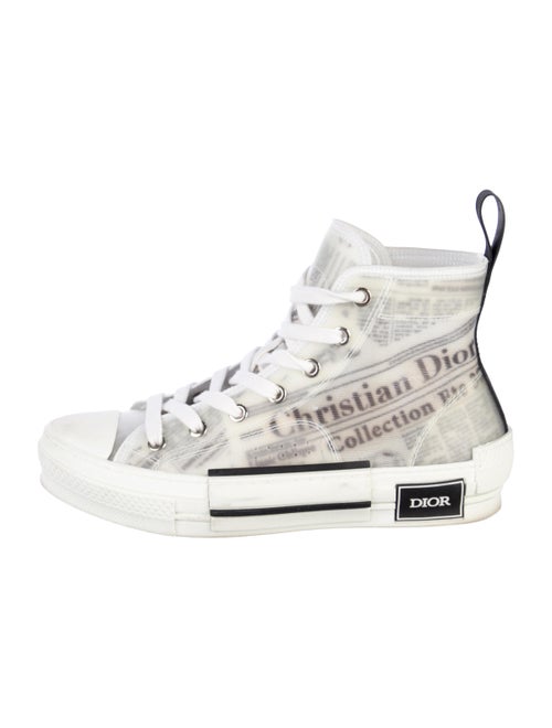 DIOR x Daniel Arsham B23 'Newspaper Print' Sneakers