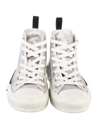 DIOR x Daniel Arsham B23 'Newspaper Print' Sneakers