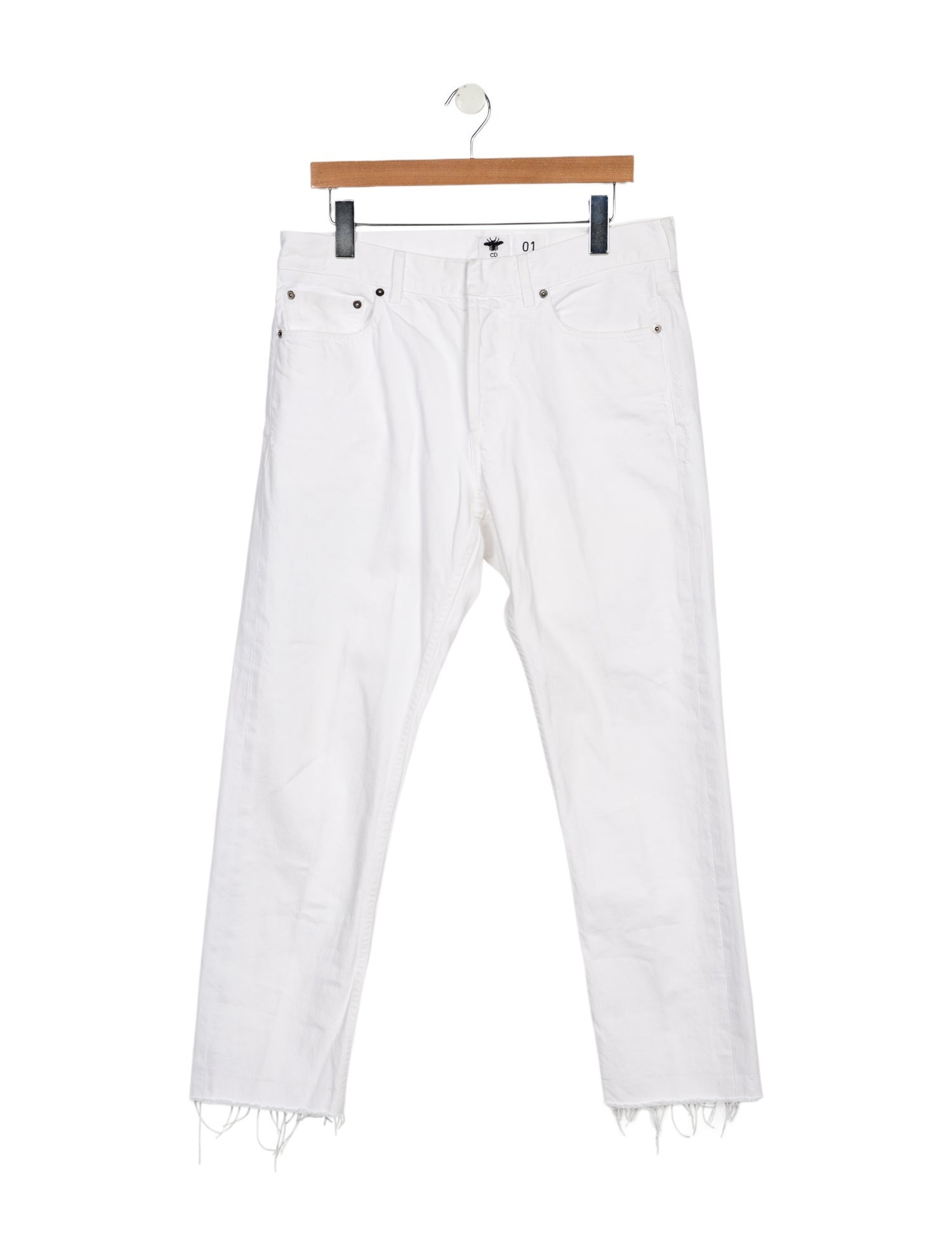 Christian Dior High-Rise Straight Leg Jeans