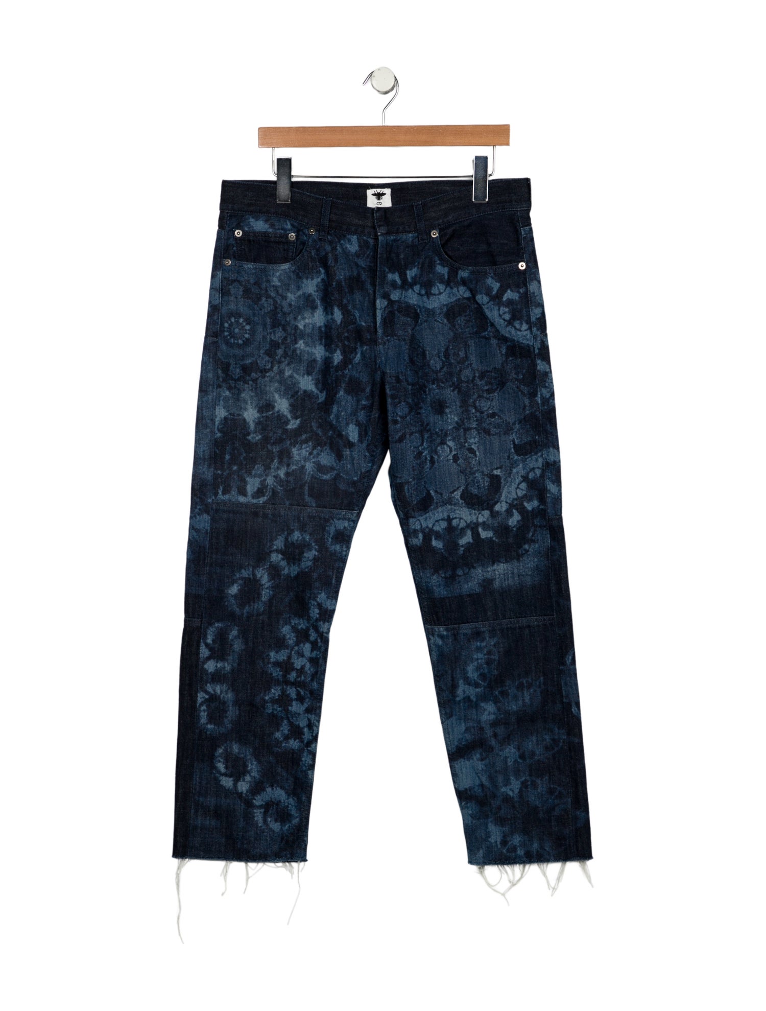 Christian Dior Mid-Rise Straight Leg Jeans