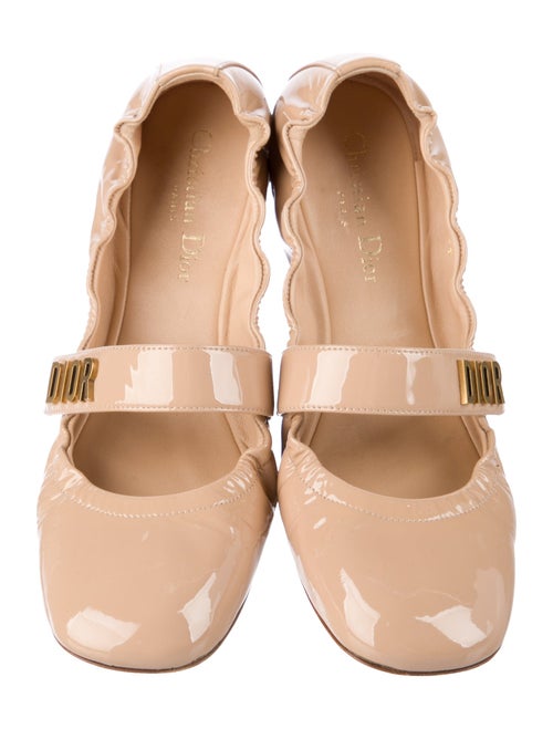 Christian Dior Patent Leather Mary Jane Flats