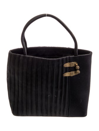 Christian Dior Satin Top Handle Bag