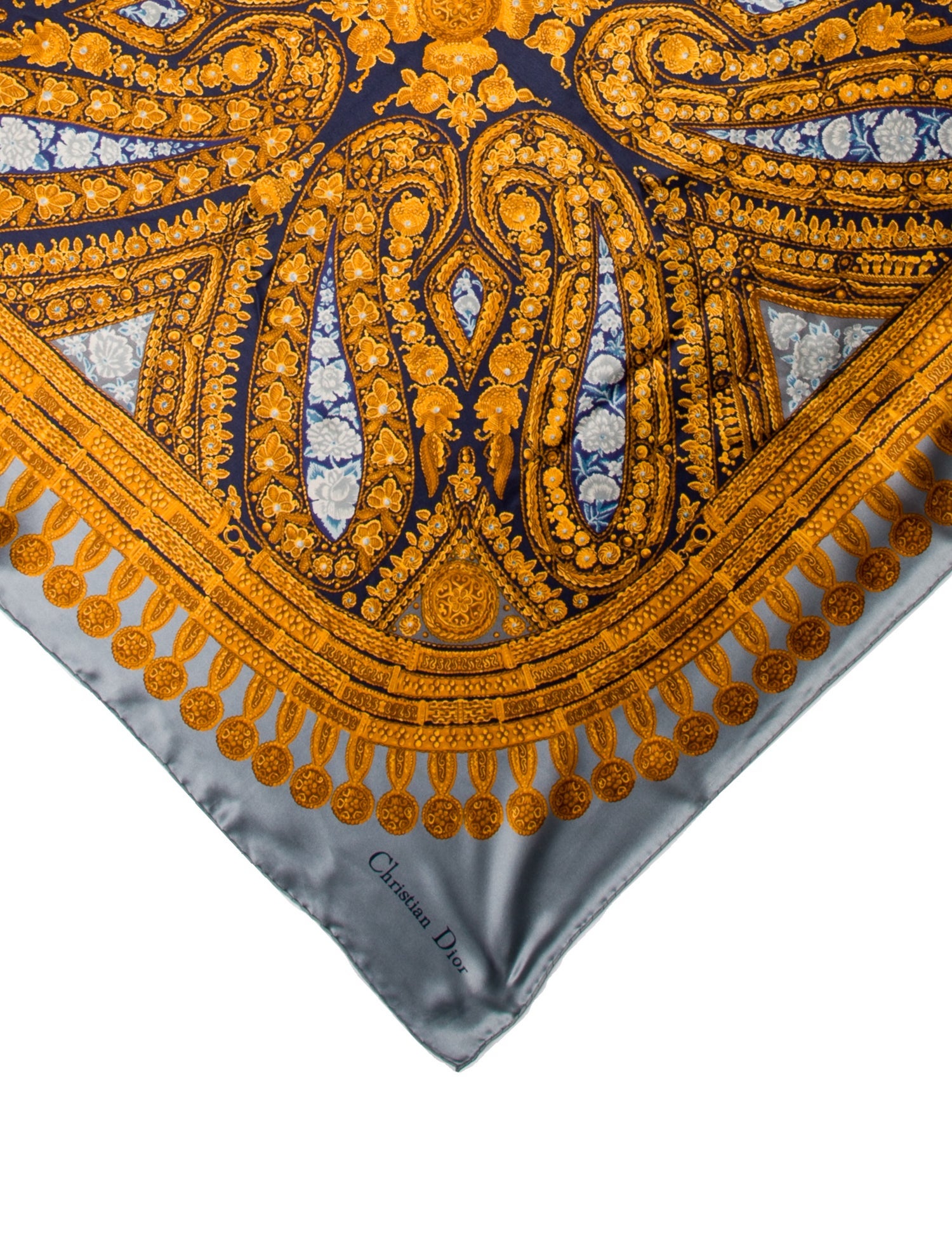 Christian Dior Silk Vintage Scarf