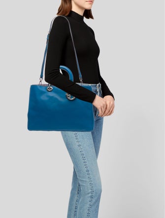 Christian Dior Leather Diorissimo Large