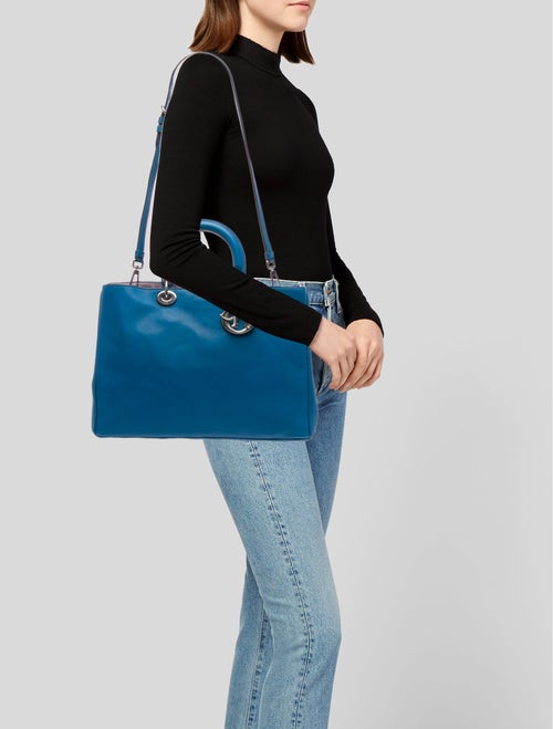 Christian Dior Leather Diorissimo Large