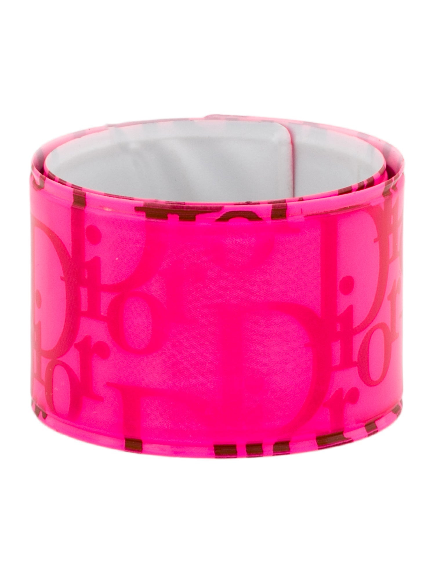 Christian Dior Plastic Diorrisimo Slap Bracelet