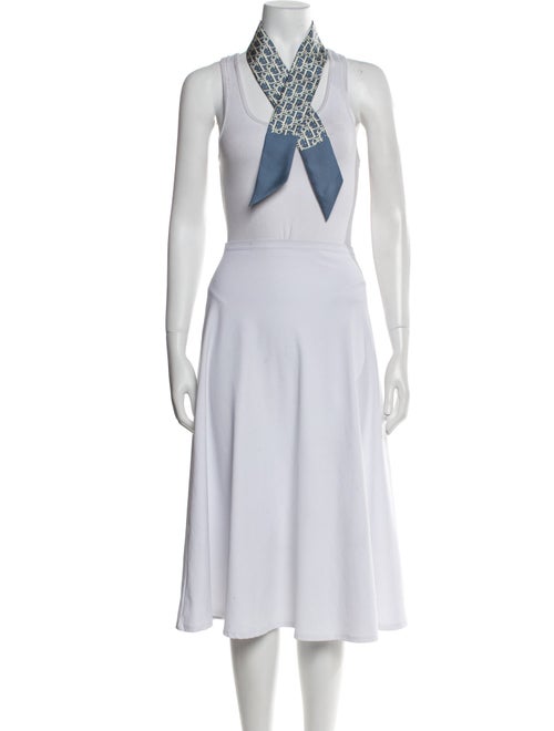 Christian Dior Silk Printed Bandeau