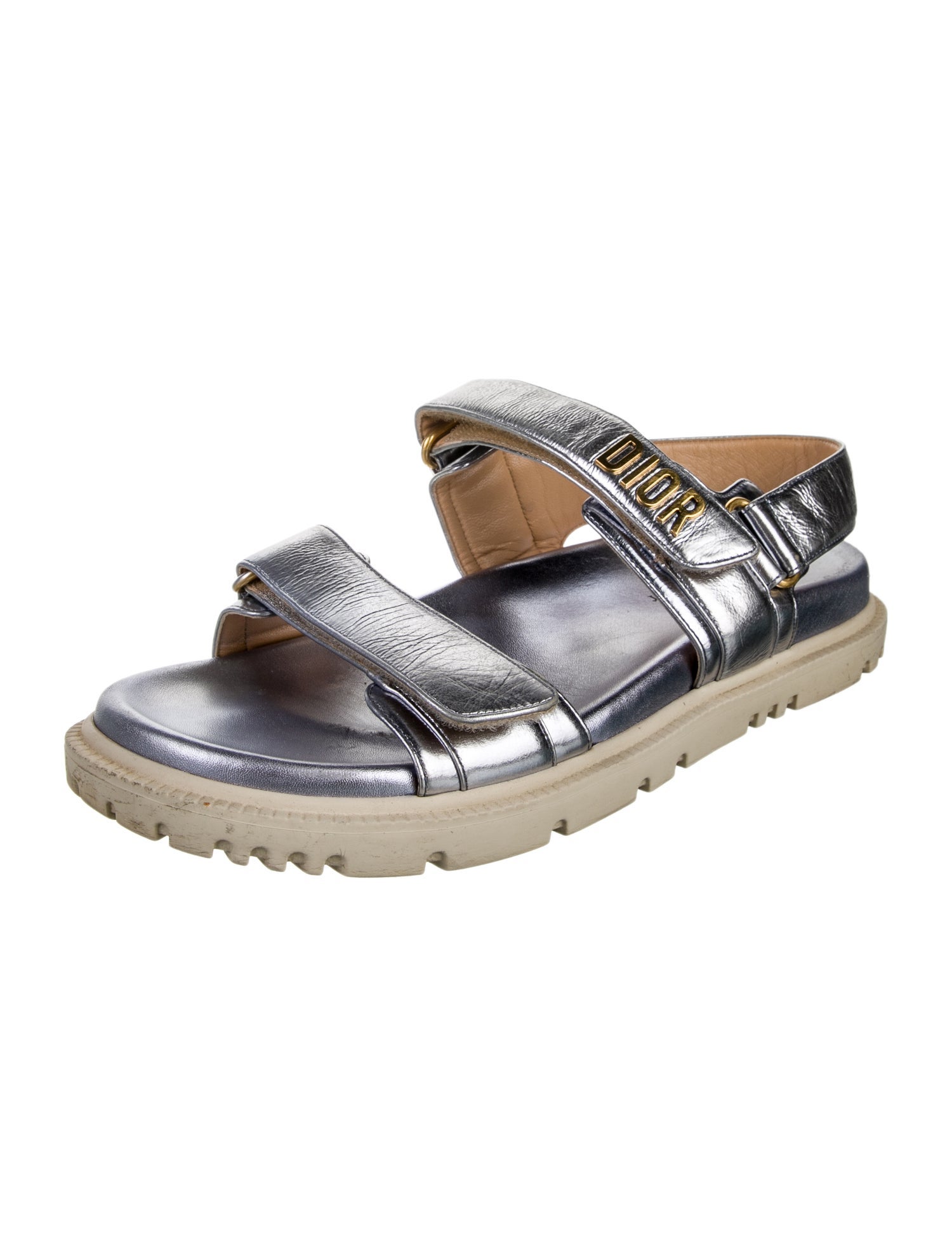 Christian Dior Patent Leather Sandals