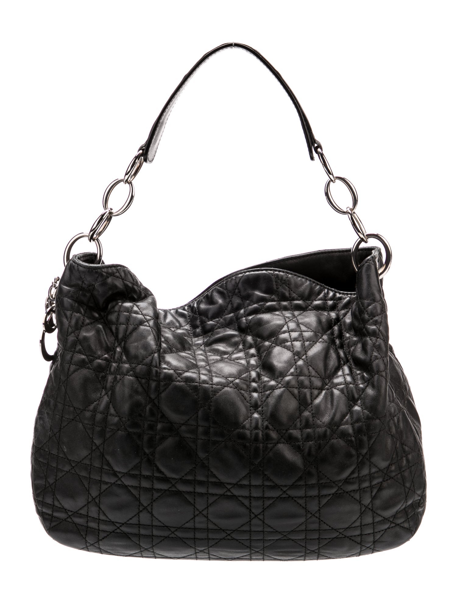 Christian Dior Cannage Top Handle Bag