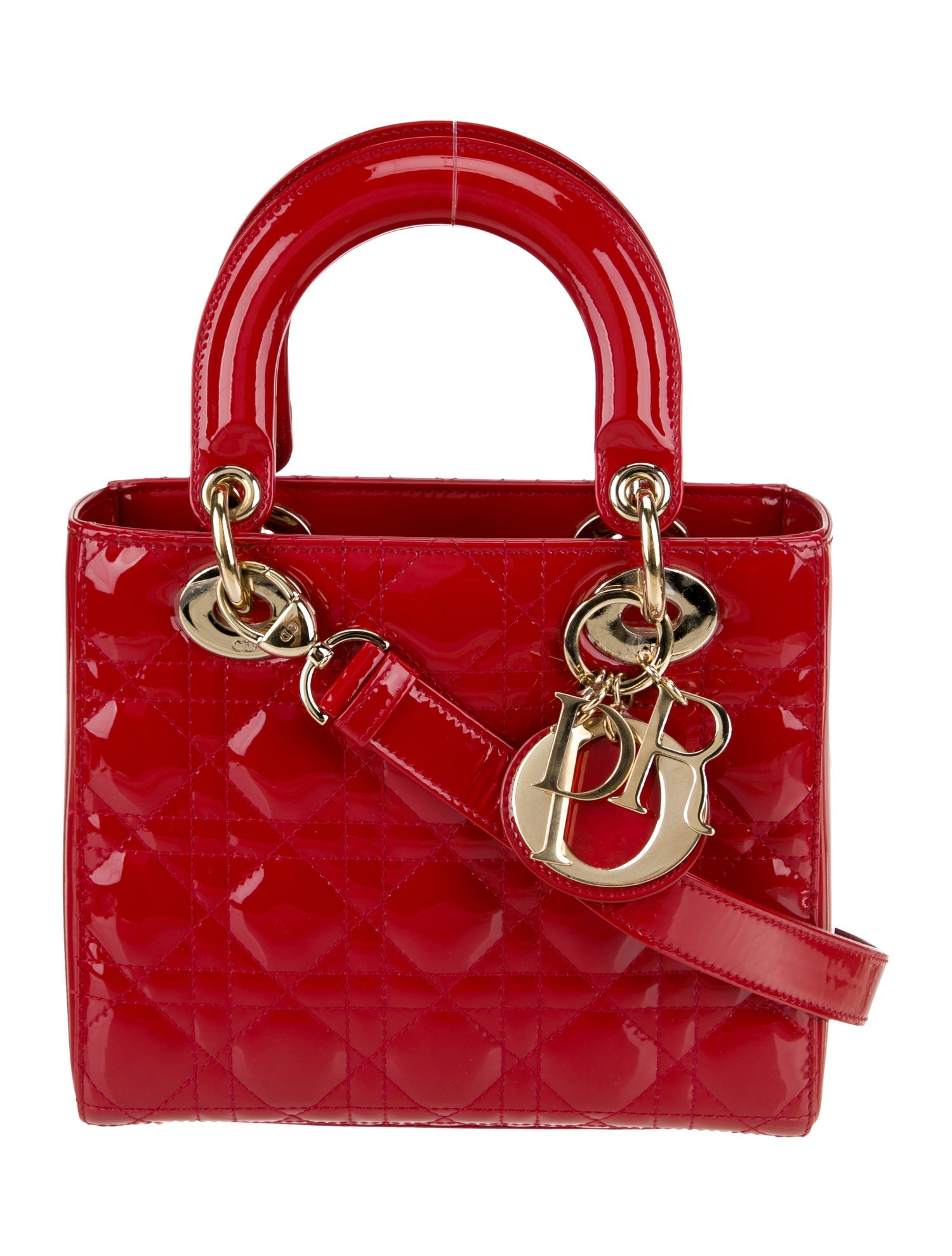 Christian Dior Patent Leather Lady Dior