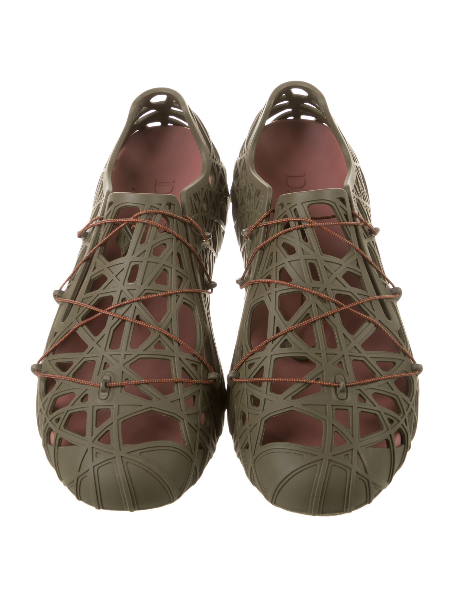 Christian Dior Rubber Printed Loafers