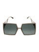 Christian Dior Oversize Tinted Sunglasses