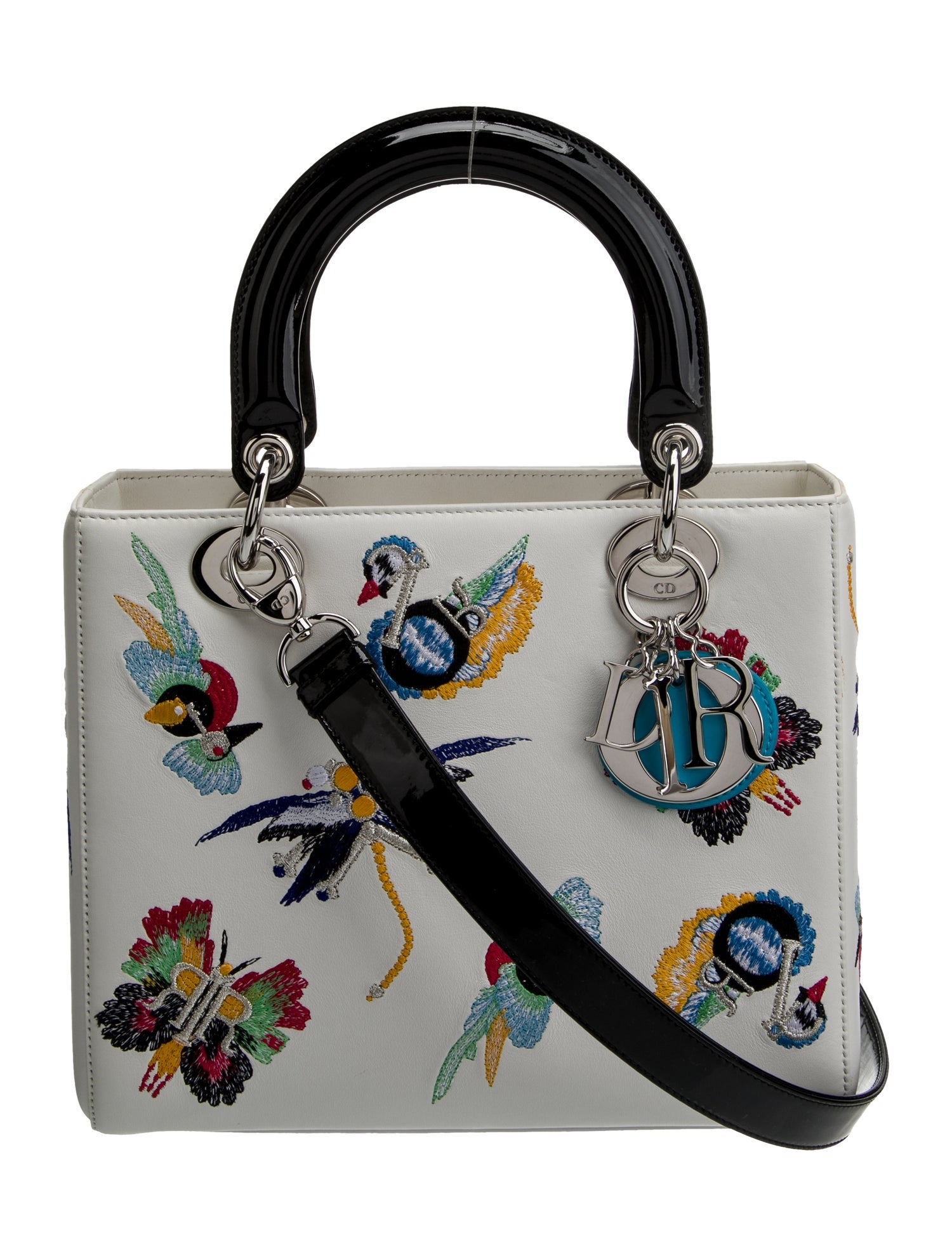 Christian Dior Leather Lady Dior Medium