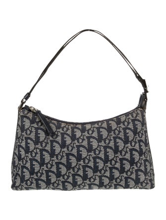 Christian Dior Canvas Shoulder Bag