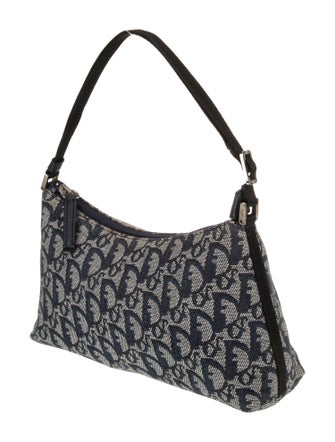 Christian Dior Canvas Shoulder Bag