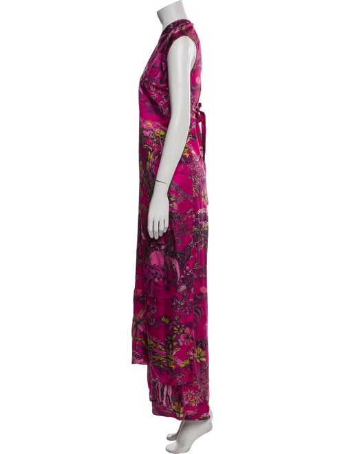 Christian Dior Silk Printed Jumpsuit