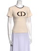 Christian Dior Graphic Print Crew Neck T-Shirt