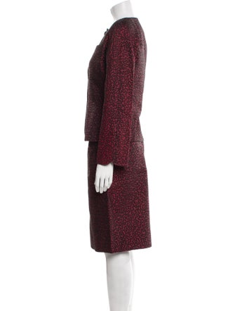 Christian Dior Printed Skirt Set