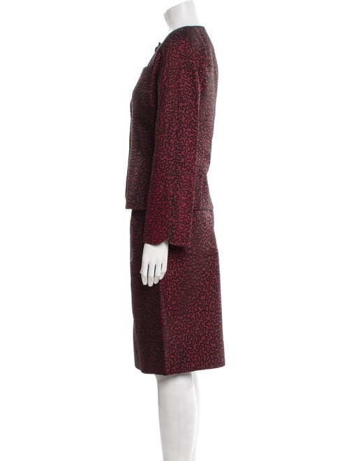 Christian Dior Printed Skirt Set