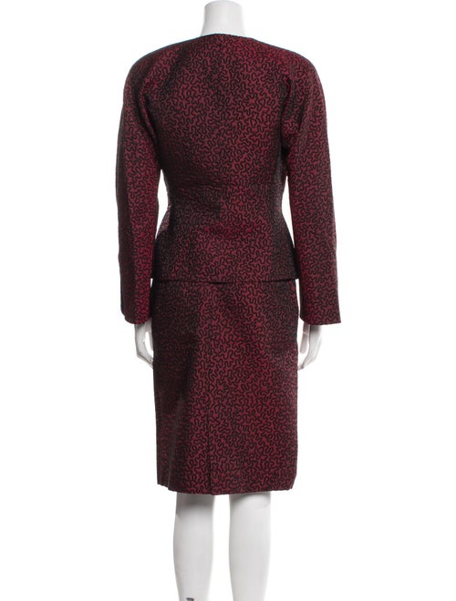 Christian Dior Printed Skirt Set