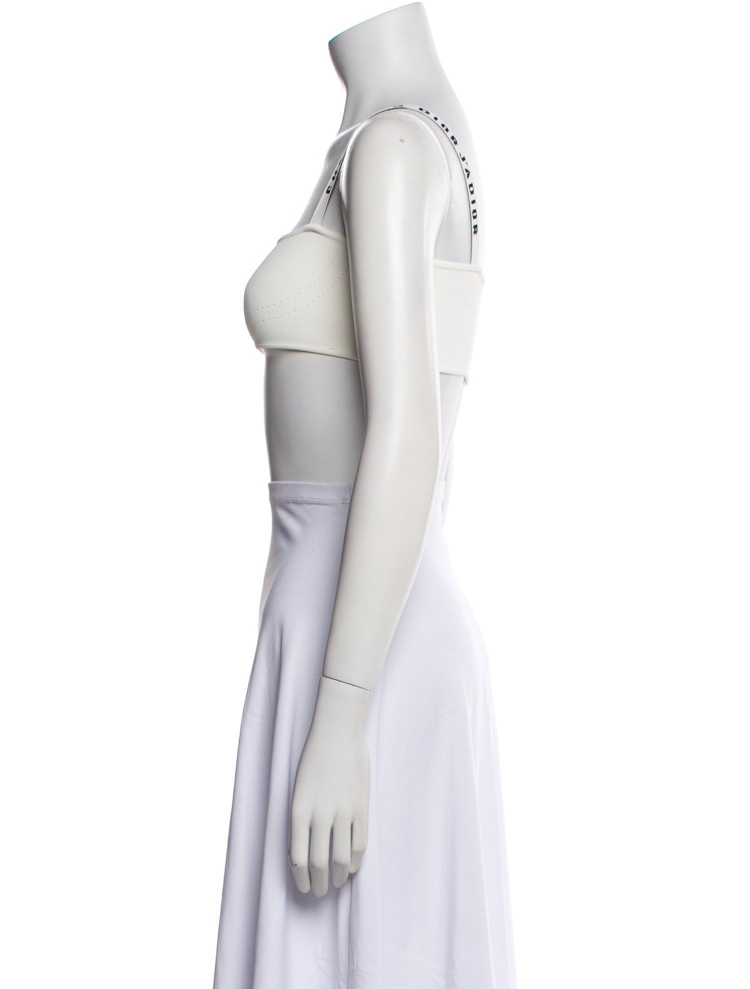 Christian Dior 2018 Square Neckline Crop Top